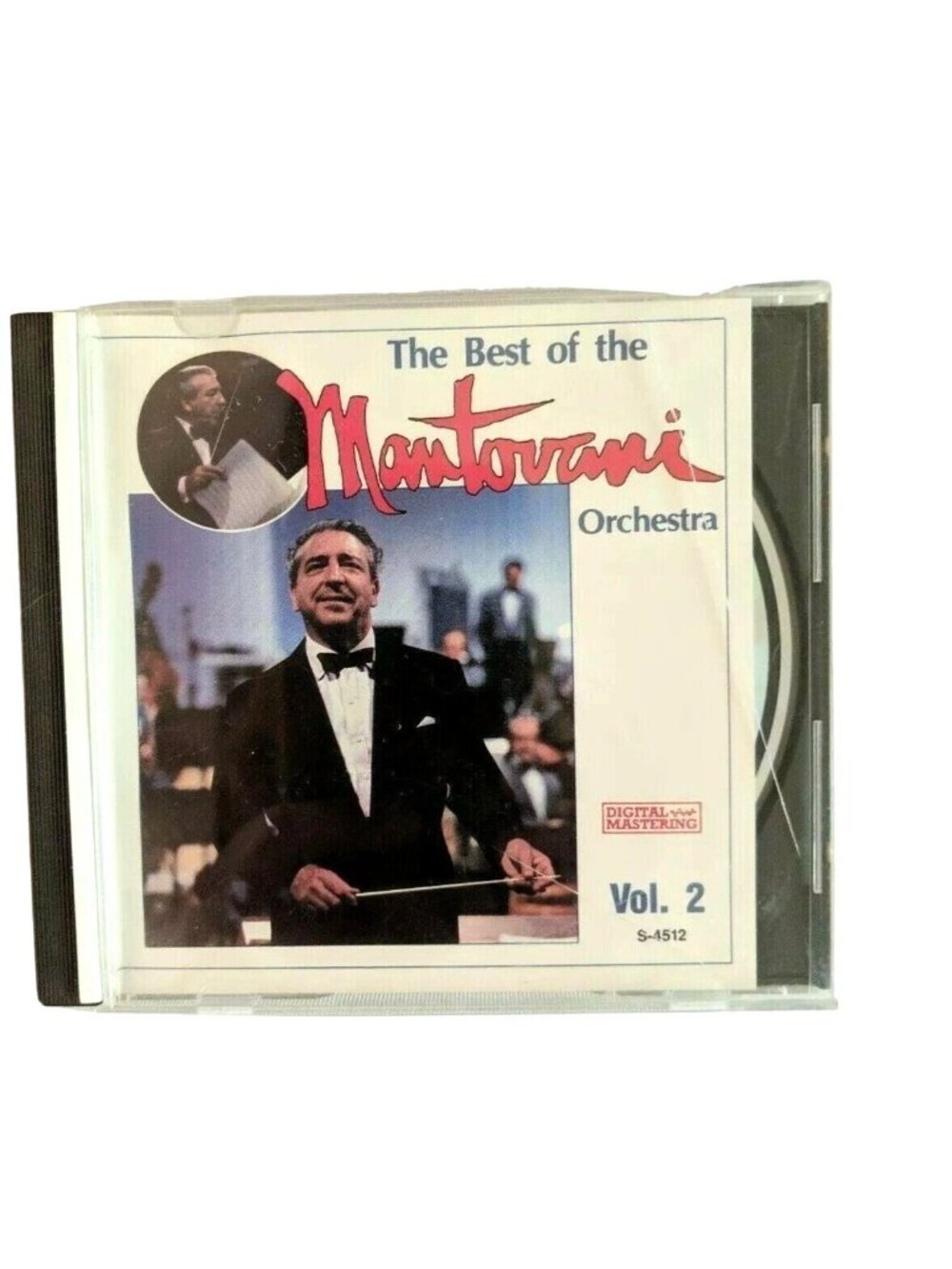 The Best Of The Mantovani Orchestra Vol. 1 & 2 CD Set Digital Audio